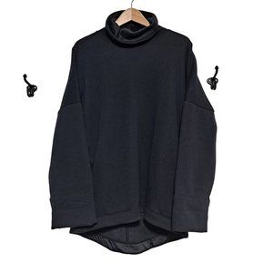 Athleta Sweater Women Size Small Cozy Karma Funnel Neck Pullover Sweatshirt